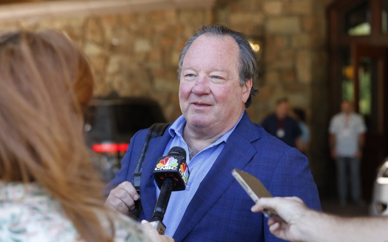 Paramount says CEO Bob Bakish is stepping down, will be replaced by a trio of executives