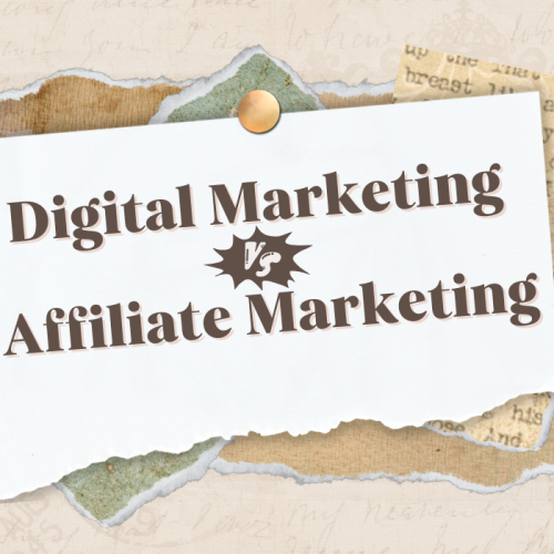 Digital Marketing vs Affiliate Marketing