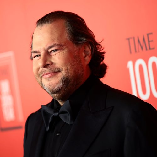 Marc Benioff is in talks to sell media company Time to Antenna Group