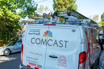 Comcast shares tumble as executive calls broadband ‘intensely competitive’