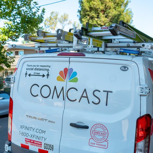 Comcast shares tumble as executive calls broadband ‘intensely competitive’