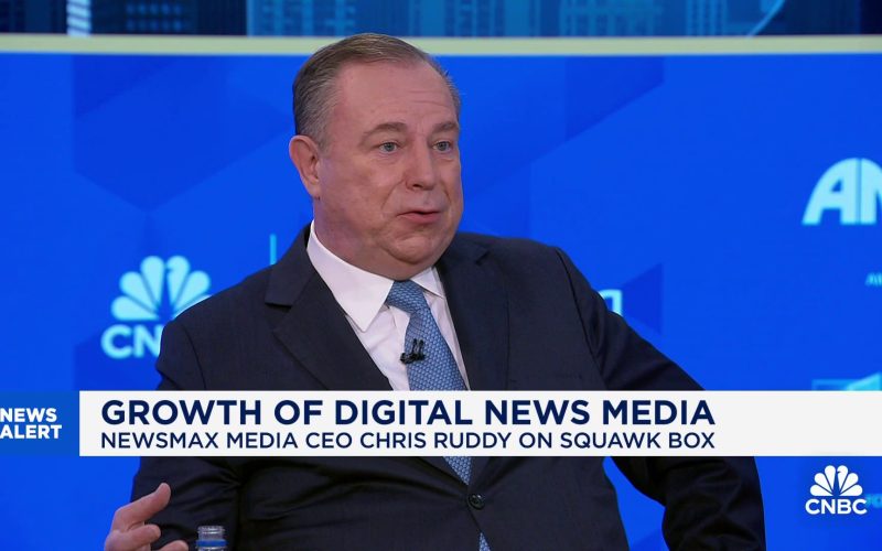 Conservative cable channel Newsmax spikes more than 700% in first trading day on NYSE