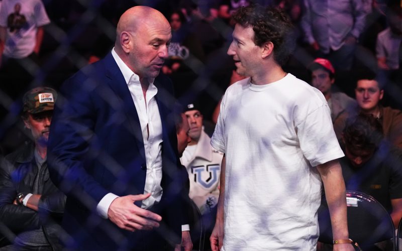 UFC signs wide-ranging sponsorship deal with Meta, bringing Mark Zuckerberg closer to Dana White