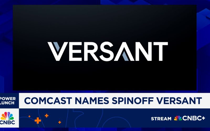 Comcast’s cable spinoff to be named Versant, picked to emphasize corporate versatility