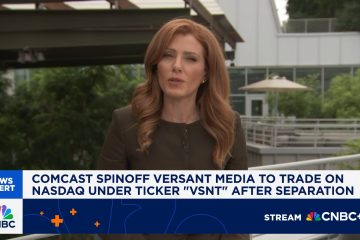 Comcast spinoff Versant reports declining annual profit as it prepares to go public