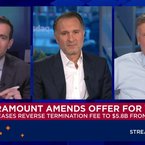 Paramount guarantees Larry Ellison backing in amended WBD bid