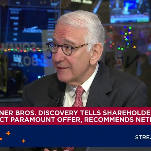 WBD tells shareholders Netflix deal is superior to Paramount offer: ‘It was not a hard choice,’ chairman tells CNBC