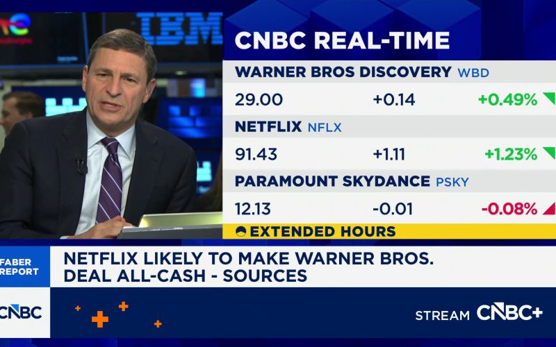 Netflix likely to adjust Warner Bros. Discovery offer to make it all-cash