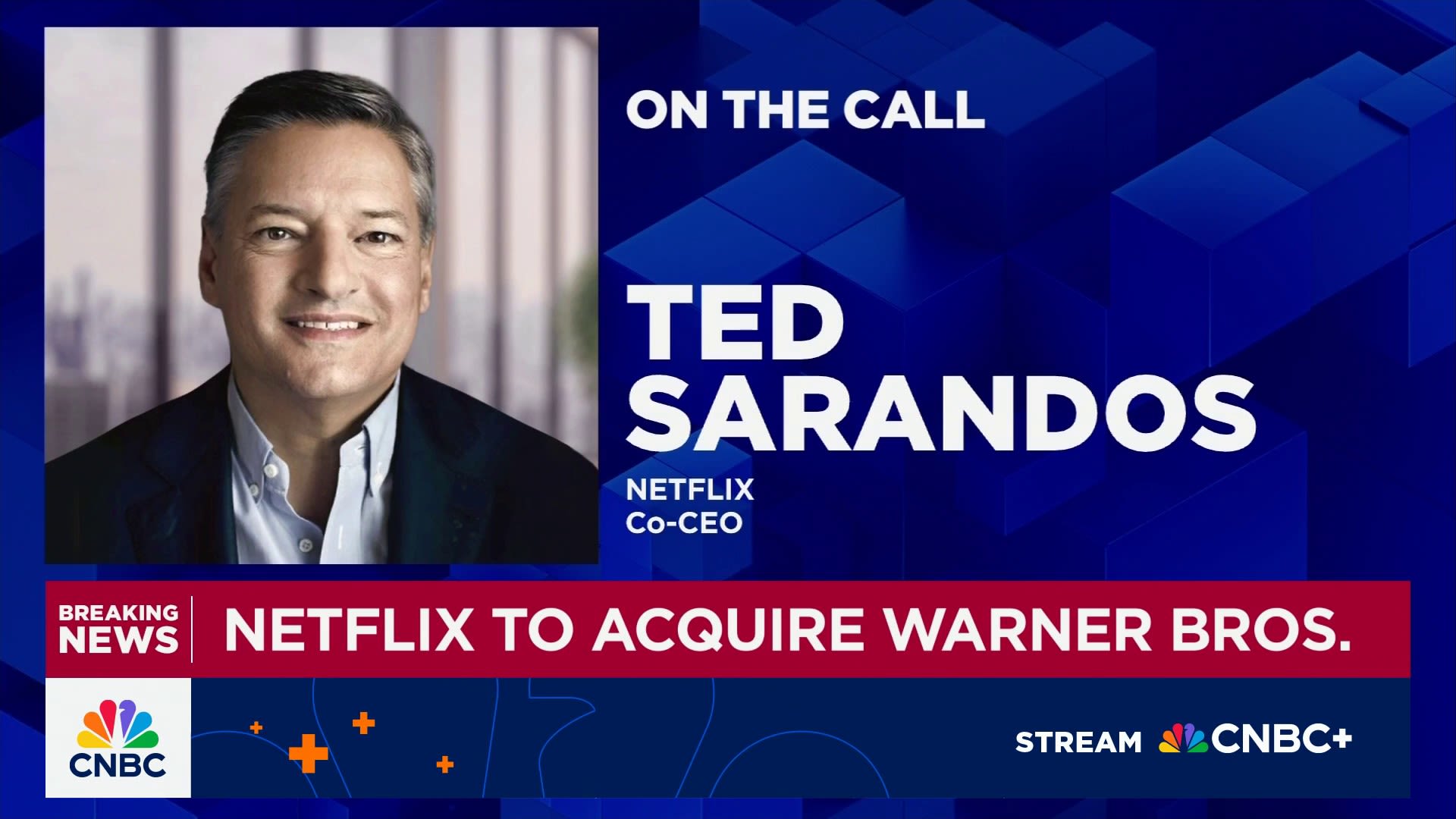 Netflix to acquire Warner Bros. Discovery: Latest from CNBC's David Faber