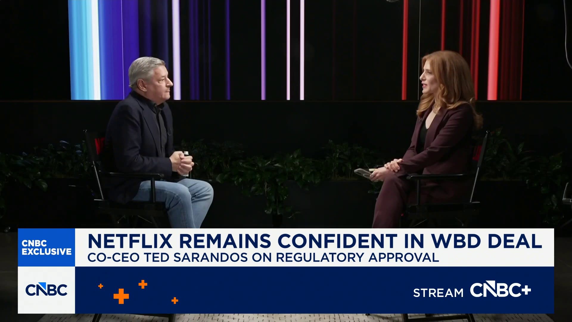 Netflix co-CEO Ted Sarandos: Government has no grounds to block Netflix-Warner Bros. deal