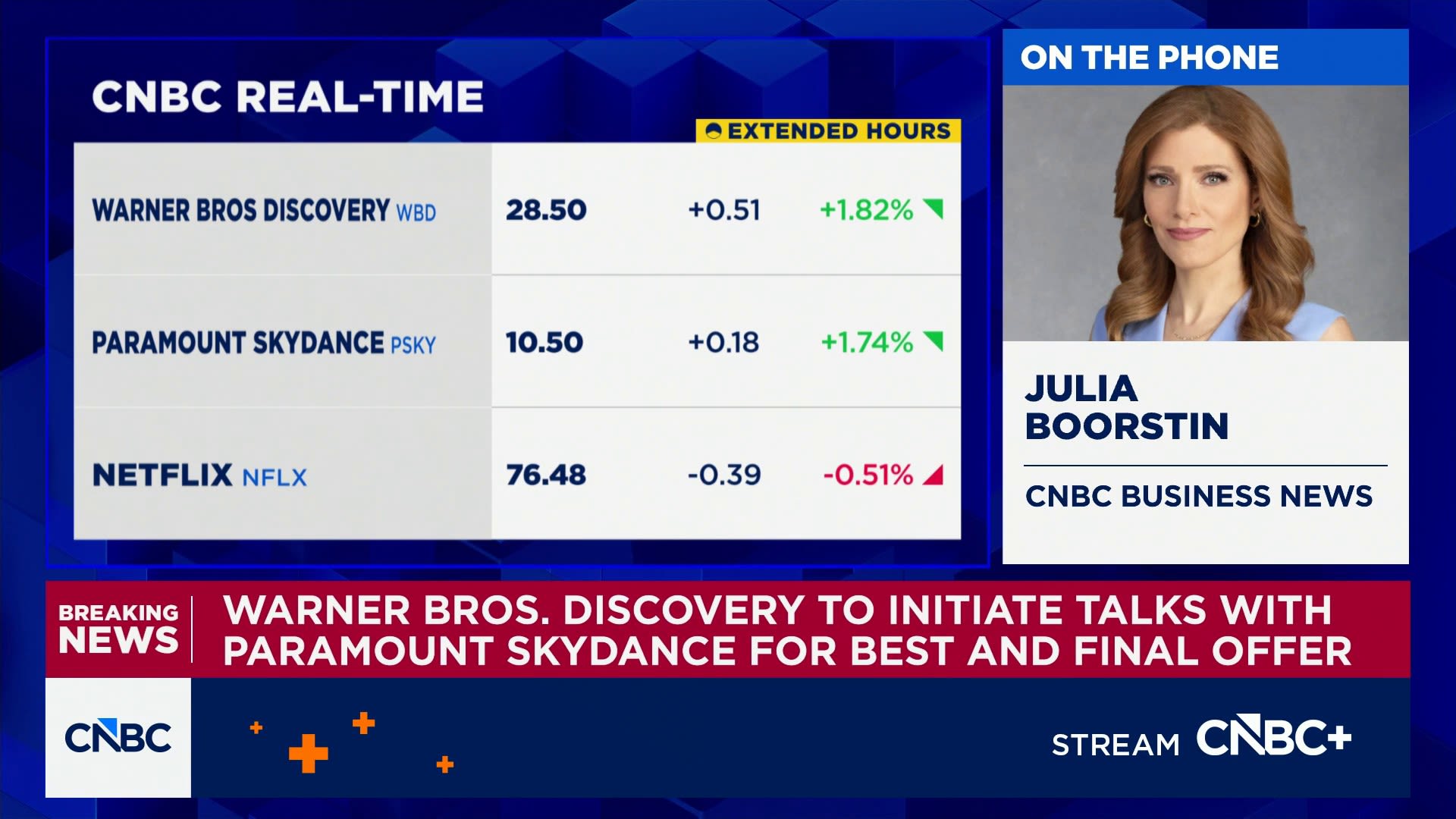 Warner Bros. Discovery to initiate talks with Paramount Skydance for best and final offer