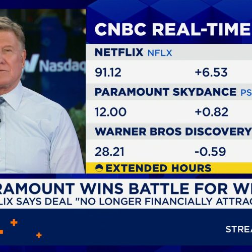 Netflix ditches deal for Warner Bros. Discovery after Paramount’s offer is deemed superior