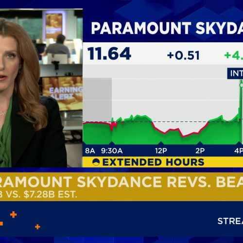 Paramount earnings, revenue beat expectations as streaming business offers a boost