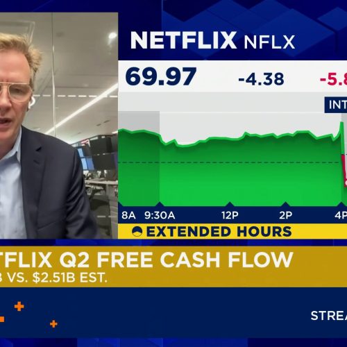 Netflix stock falls as earnings forecast disappoints, company says it will give fewer engagement updates