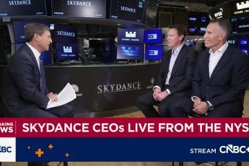 Skydance’s David Ellison tells CNBC combined company is ‘positioned to win in every single vertical’